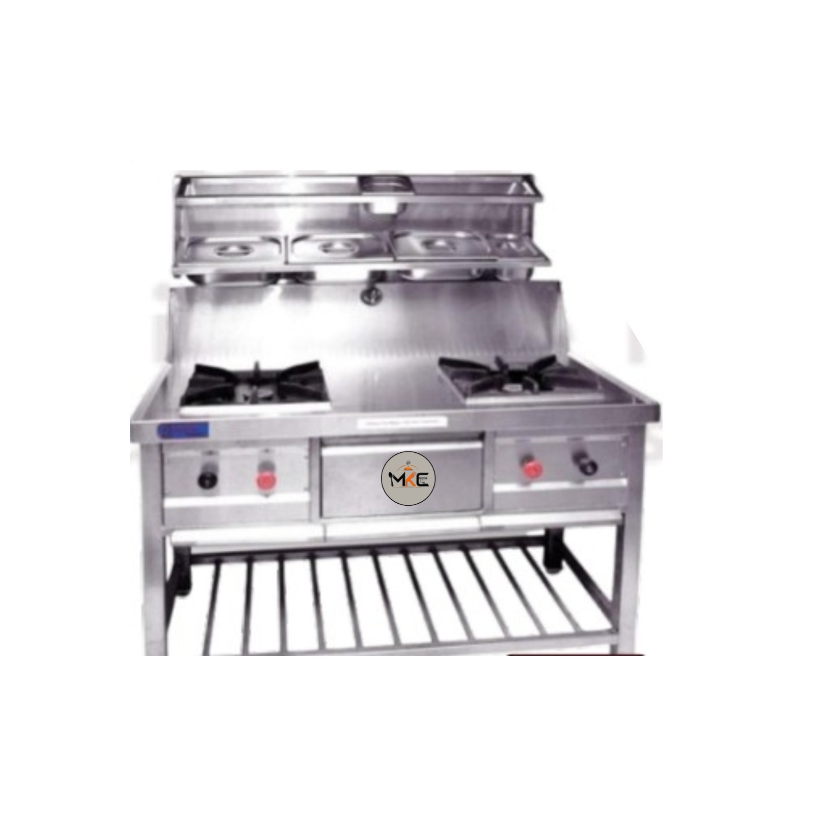 Gas Range With Gravy 
Masala Container